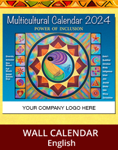 2024 Wall Multicultural Calendar 